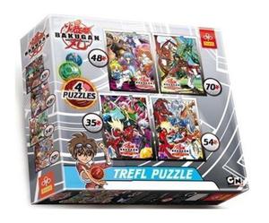 Puzzle 4w1 Bakugan TREFL