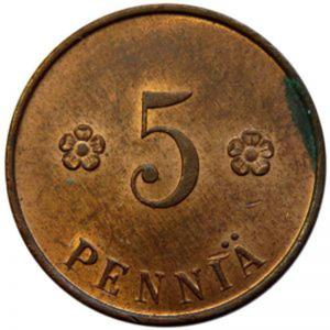 5 Pennia 1918 - Finlandia - 2859175687