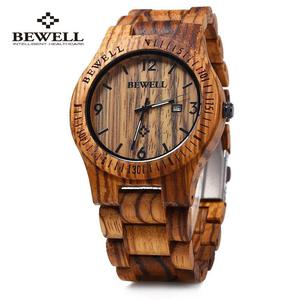 Zegarek drewniany Bewell Brace Br - 2859220620