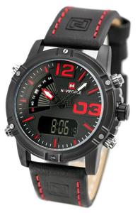 Zegarek Sportowy Naviforce NF9095 Czerwony - 2859220640