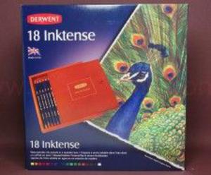 Komplet kredek Inktense 18 kolorw kaseta drewniana - 2860106571