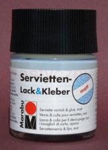 Klej i werniks do decoupage 2w1 matowy Marabu 50 ml - 2860107462