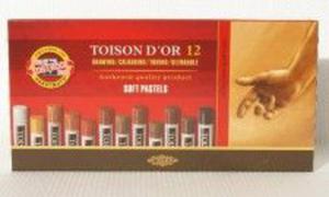 Pastele suche Koh-i-noor 12 szt brzy TOISON D'OR - 2860107670