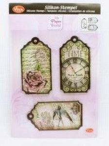 Stempel silikonowy Viva 123 \"Tags Time\" - 2860108066