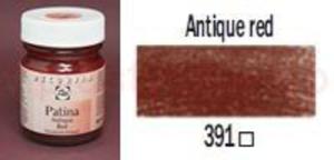 Farba dekoracyjna Decorfin Talens Patina nr 391 antique red 50 ml - 2860108681