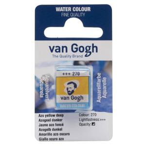 Farba akwarelowa Van Gogh Talens nr 270 Azo yellow deep kostka - 2860108689