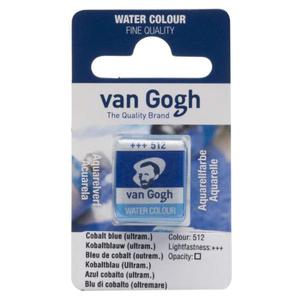 Farba akwarelowa Van Gogh Talens nr 512 Cobalt blue kostka - 2860108700