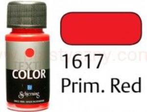 Farba do malowania tkanin jasnych Textil color Schjerning 1617 primary red 50 ml - 2860109421