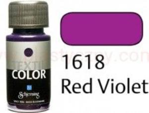 Farba do malowania tkanin jasnych Textil color Schjerning 1618 red violet 50 ml - 2860109423