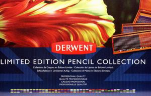 Komplet kredek Limited Edition Pencil Collection DERWENT kaseta drewniana z szufladami - 2860109688