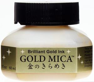 Tusz zoty Gold Mica Kuretake 60 ml - 2860109690