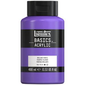 Farba akrylowa Liquitex Basics acrylic Brilliant purple 400 ml - 2860110383