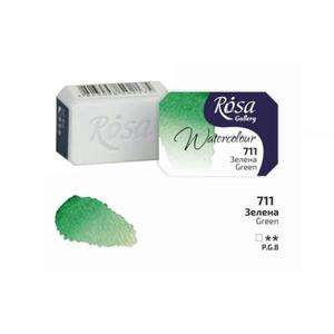 Farba akwarelowa Rosa gallery Green nr 711 kostka 2,5 ml - 2867793697