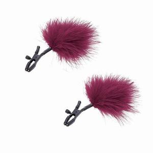 S&M - Enchanted Feather Nipple Clamps - 2876765740