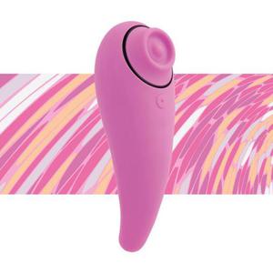 FeelzToys - FemmeGasm Tapping & Tickling Vibrator Pink - 2876765754