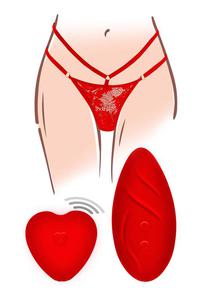 Wibrujce majteczki orgazmowe - Divine Panty Vibe Red - 2876766635