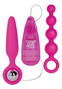 Booty Call Booty Vibro Kit Pink - 2876766781