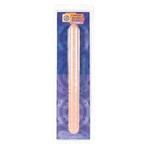 Dildo-VEINED DOUBLE HEADER FLESH 18 INCH - 2876767188