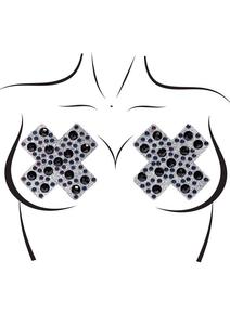 X Factor Nipple jewels sticker Black - 2876767784