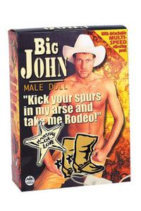 BIG JOHN PVC INFLATABLE DOLL WITH PENIS - 2876767943