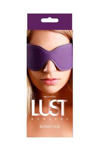 LUST BONDAGE BLINDFOLD PURPLE - 2876768309