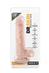 DR. SKIN REALISTIC COCK BASIC 7 FLESH - 2876768401