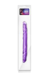 B YOURS 14INCH DOUBLE DILDO PURPLE - 2876768426