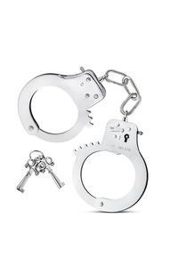 MAI No.38 METAL HANDCUFFS SILVER - 2876768553