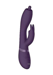 Wibrator Nilo - Pinpoint Rotating G-spot Rabbit - Purple - 2876769402