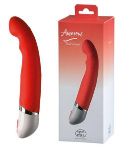 MINDS of LOVE Amorous Dual Vibrator red - 2876769570