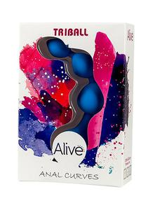 Dildo Silic. Triball. Amuse-G. Blue - 2876769724