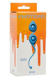 Kulki-Vaginal balls Emotions Gi-Gi turquoise - 2876771415