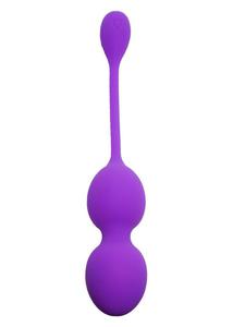 Vibrating Kegel Balls 32mm 80g Purple 10 function USB - B - Series - 2876772171