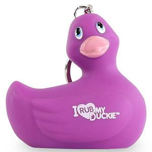 I Rub My Duckie | Keychain (Purple) - 2876775223