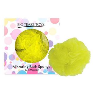 Big Teaze Toys - Bath Sponge Vibrating Yellow - 2876775227