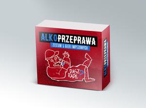 ALKOPRZEPRAWA 5w1-zestaw piciu gier imprezowych - 2876775490