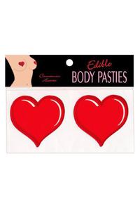 EDIBLE BODY PASTIES HEARTS - 2876775735