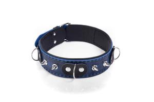 Obroa- Collar Crazy Horse Blue, Small - 2877470113