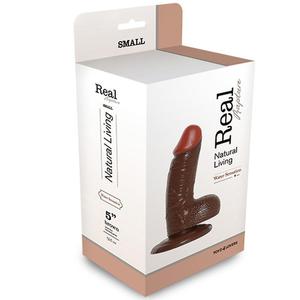 Dildo-REALISTIC DILDO REAL RAPTURE BROWN 5"""""""""""""""" - 2877583780