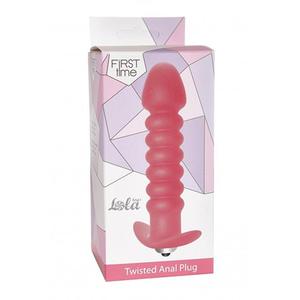 Plug -Twisted Anal Plug Pink - 2877843221