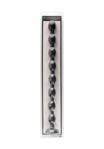 Ass Snake Beaded Dildo - 48 cm - Black - 2878024464