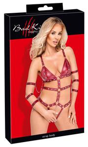 Bad Kitty Strap Body red M - 2878137545