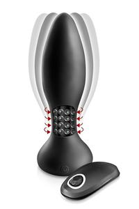 ANAL PLUG ANAL PLUG VIB MYKING BLACK (Size: T3) - 2878399231