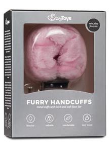 Kajdanki-Furry Handcuffs - Pink - 2878399774