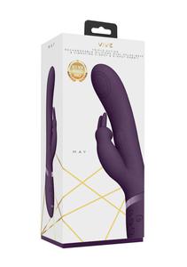 May - Pulse-Wave & C-spot & G-Spot Rabbit - Purple - 2878747226