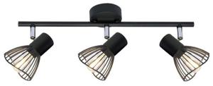 Fly lampa sufitowa (spot) 3-punktowa czarna 93-61911 - 2865820250