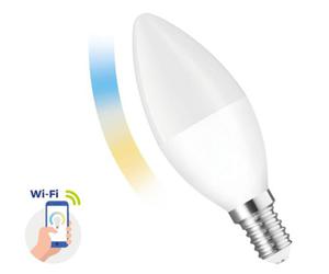 arwka LED wieczka E14/5W/230V WiFi CCT DIMM sterowana telefonem - 2860616068