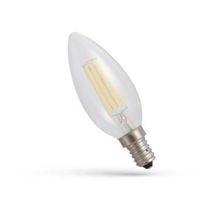 arwka LED wieczka clear E14/6W/230V ciepa biaa - 2860616521