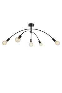 Crux lampa sufitowa 5-punktowa czarna 108280 - 2867782202