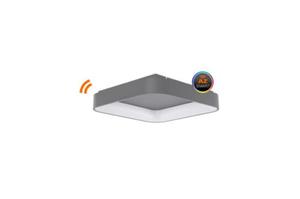 Solvent S D60 LED CCT Smart WI-FI plafon (z pilotem) szary AZ4007 - 2874896323